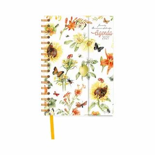 Comello Janneke Brinkman Luxe Spiraalagenda Gele Bloemen 2027