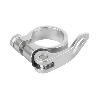 Vwp Zadelpenklem Met Snelspanner 28, 6 Mm Zilver