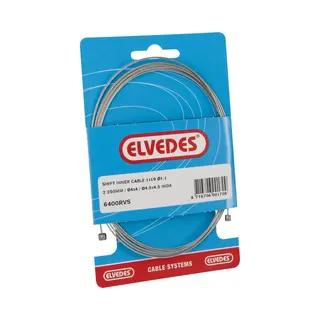 Schakel Binnenkabel Elvedes 2250mm Rvs Ø1, 1mm Shimano / Huret N-nippel En T-nippel (op Kaart)