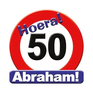 Paper dreams Paperdreams - Huldeschild - 50 Jaar Abraham