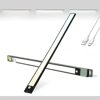 Brendz Keukenverlichting Onderbouw Led, Onderbouwverlichting, 60cm, Usb-C Oplaadbare Led-Strip, 4400mAh, 3 Kleurtemperaturen, Dimbaar, Magnetisch,