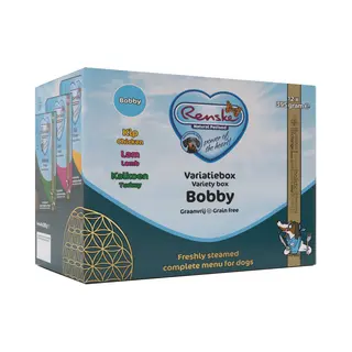 Renske Variatiebox Hondenvoer Nat Bobby 12 X 395 Gr