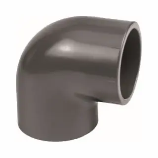 Vdl (Van de Lande) Druk Pvc Knie 90gr - 50mm - 16 Bar