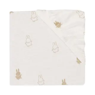 Hoeslaken Wieg Jollein 40/50x80/90 Jersey Happy Nijntje Nougat