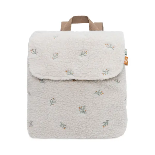 Jollein Kinderrucksack Teddy Lovely - Kindergartenrucksack - Für Jungen Und Mädchen - Teddytasche Mit Zweige Print thumbnail