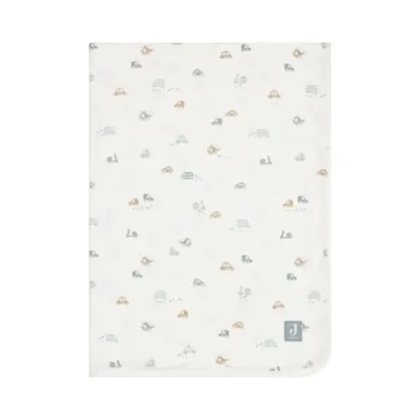 Jollein Babydecke Jersey - On The Go - 75x100cm - 100% Baumwolle - Für Babywiege - 1.0 Tog - Oeko-Tex Zertifiziert - Weiches Jersey thumbnail