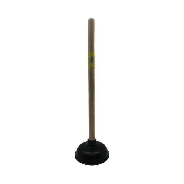 Benson Gootsteenontstopper - Met Houten Steel - Flexibel Rubber - 45 Cm thumbnail