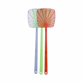 Vliegenmeppers Set Van 3x Stuks - Plastic - 45 Cm - Kleurenmix - Anti Insecten Middelen - Vliegen/muggen/wespen