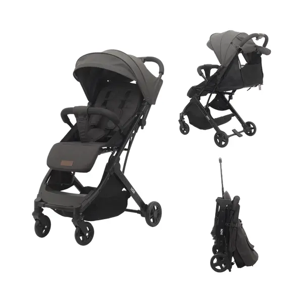 Novi Baby Buggy Novi Travel Go Black Melange thumbnail
