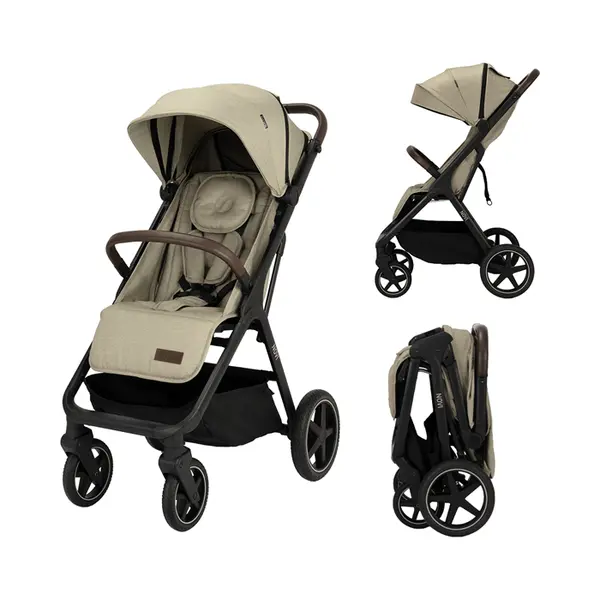 Novi Baby Buggy Novi Xavi Xl Premium Solid Sand thumbnail