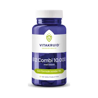 Vitakruid B12 Combi 10.000 Folaat - 120 Smelttabletten