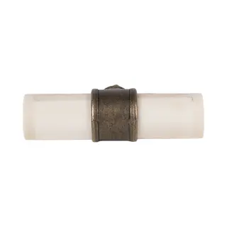 Clayre & Eef Deurknop 6 Cm Beige Metaal