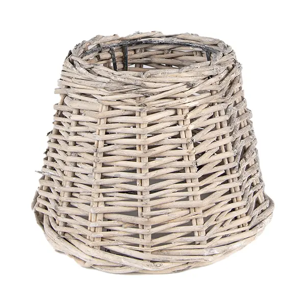 Clayre & Eef Lampenschirm Ø 20x15 Cm Braun Rattan Lampenschirm Aus Rattan thumbnail