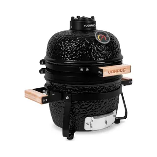 Vonroc Kamado Barbecue 13 Inch - Ø27cm Kookoppervlak | Met Beschermhoes & Onderstel