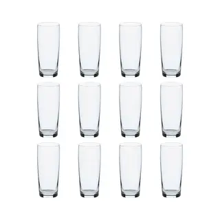 Mammoet - Budgetline - Bierglas - Fluitje - 12 Stuks - 19 Cl - Transparant Glas