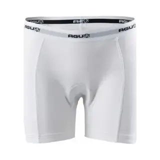 Agu Underwear Fietsonderbroek Essential - Fietsonderbroek Dames Met Zeem - Ademend Fietsondergoed - Wit - L
