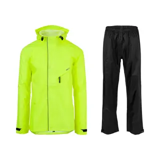 Agu Passat Regenpak Essential - Fluo Geel - M - Dames & Heren - Waterdicht