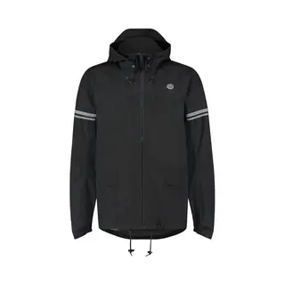 Agu Original Regenjas Essential - Zwart - L - Dames & Heren - Waterdicht & Ademend