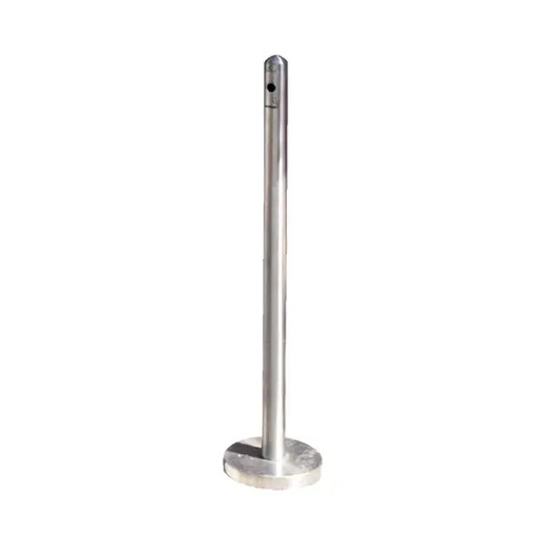 Securit Standaschersystem Smoker Pole - Pfosten, Silber thumbnail