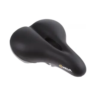 Velo Zadel Tour Memory Foam - Heren - Stadsfiets - Zwart
