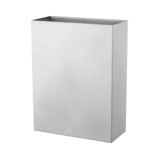Dutch Bins Basic Line | Afvalbak | Open | 25 Liter | Rvs