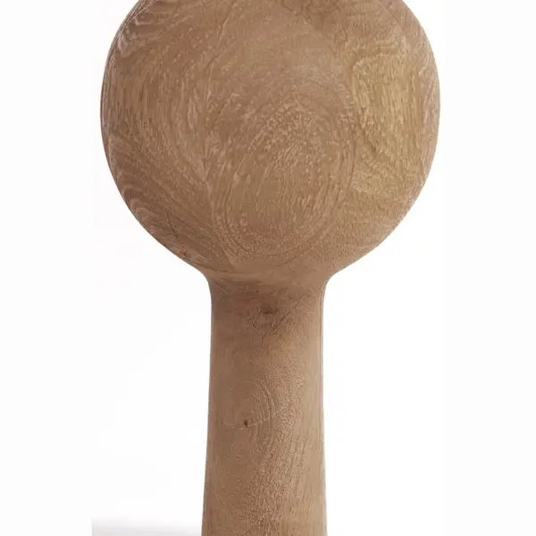 Light & Living Vloerlamp Festina Mangohout, 125cm - Naturel (excl. Kap) thumbnail