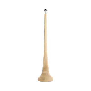 Light & Living Vloerlamp Jovany Mangohout, 135cm - Naturel (excl. Kap)