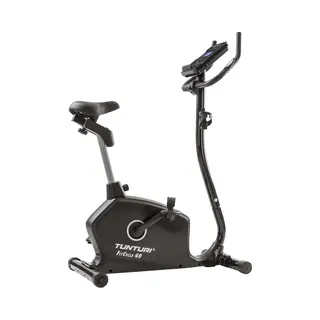 Tunturi Ergometer FitCycle 40i - Heimtrainer Fahrrad - Fitnessfahrrad Für Zuhause - Bluetooth - 16 Widerstandsstufen - 23 Programme -