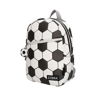 Zebra Trends Sem Voetbal Rugzak - Schooltas - Jongens Rugtas