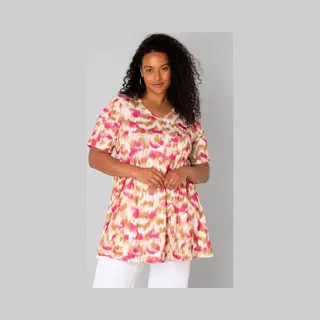 Yesta Ankie Essential Tops - Fuchsia/Multi-Colour - Maat 0(46)