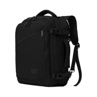 Trvlmore 25L Reistas - Handbagage Rugzak - Underseater - Rugtas - Past Binnen 40x30x20 - Weekendtas - Spatwaterdicht - Dames En Heren - Zwart