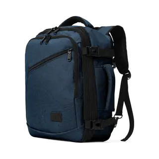Trvlmore 25L Reistas - Handbagage Rugzak - Underseater - Rugtas - Past Binnen 40x30x20 - Weekendtas - Spatwaterdicht - Dames En Heren - Blauw