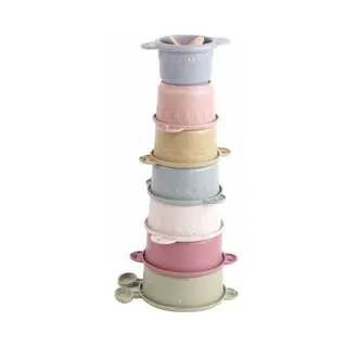 Lobbes Speelgoed Bv Waterval Badbekers Pastel, 8dlg.