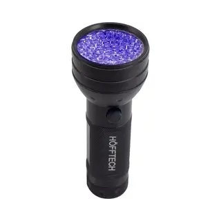 Hofftech Zaklamp Uv Licht - 51 Led's - 5 Watt - Geld - Urine & Overige - Aluminium