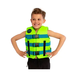 Jobe Kids 5ON Iso-certified Quick Drying Buoyancy Aid - Green - Size, One Size