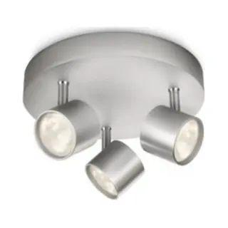 Philips by Signify Philips Dimmable Led Star Ceiling/Wall Spotlight 3x 16.5W