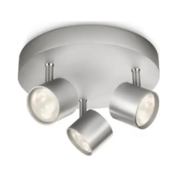 Philips by Signify Philips Dimmable Led Star Ceiling/Wall Spotlight 3x 16.5W thumbnail
