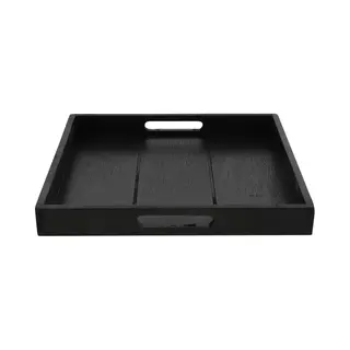 Countryfield Dienblad S Zwart 30x30x3, 5cm