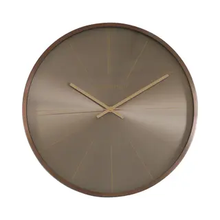 Decostar Wandklok Copper 40x40x5cm Brons