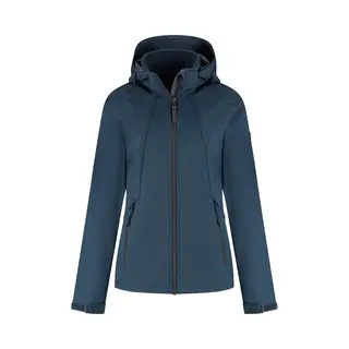 Kjelvik Outdoorjas Cleo Donkerblauw