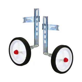 Hi-point Tom - Zijwieltjesset 12 T/m 20 Inch - Kunststof - Wit / Zwart
