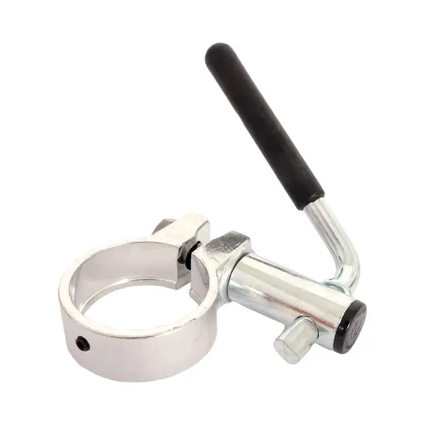 Fietszadelpenklem - 34.9 Mm - Met Draaihevel En Bout - Zilver thumbnail