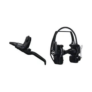 Magura Velgremset Fiets HS22 Rem Voorzijde 850 Mm Remset Inclusief Brake Booster Bevestiging Quick Release