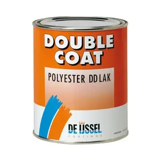 De Ijssel Double Coat Hoogglans Set - Gewicht, 1 Kg. , Kleur, Wit - Dc 800