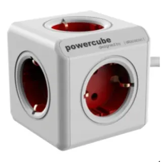 Allocacoc PowerCube Extended De, 5x Steckdosen Mehrfach Verteiler Mit 1, 5 M Verlängerung, 230V Schuko