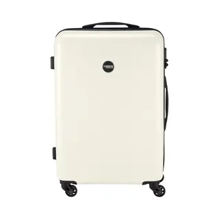 Princess Traveller Pt-01 - Reiskoffer - Pearl White - M - 67cm
