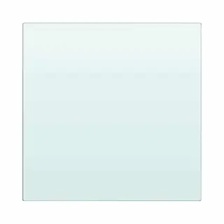 VidaXL Wandschap Transparant 30x30 Cm Glas