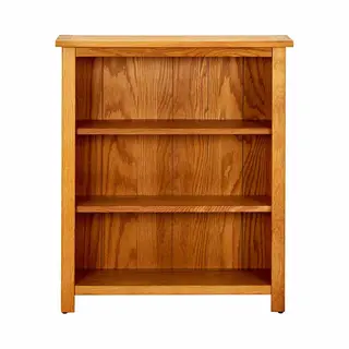 VidaXL Boekenkast Met 3 Schappen 70x22, 5x82 Cm Massief Eikenhout