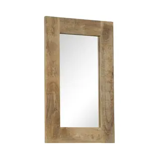 VidaXL Spiegel 50x80 Cm Massief Mangohout
