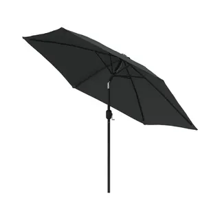 VidaXL Parasol Met Metalen Paal 300 Cm Antraciet
